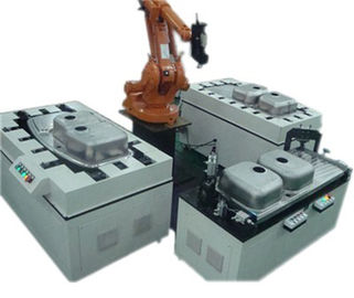 Çin Paslanmaz Çelik Mutfak Evyesi İçin ABB Robot Kollu Otomatik Lazer Kaynak Makinesi Tedarikçi