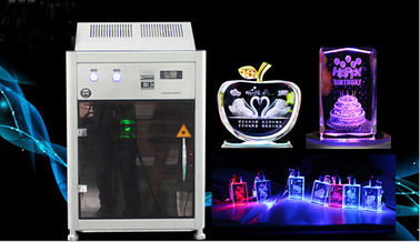 Çin 4000HZ 3D Kristal Lazer İç Ekstraping Makinesi 220.000 nokta / Dakika Hız Tedarikçi