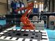 Robot Lazer Kaynak Makinaları, Lazer Kaynağı Paslanmaz Çelik Mutfak Lavabosu, Lazer Gücü 300W Tedarikçi